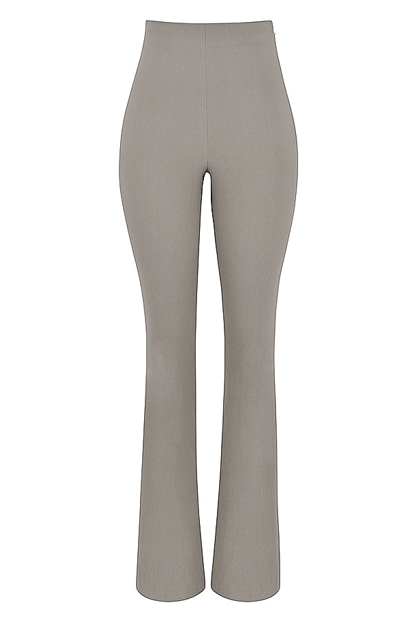 Laurel-Smoke High Waisted Trousers