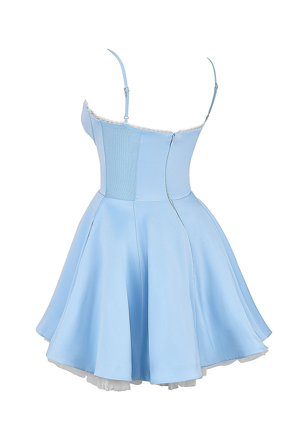 Minimoiselle-Cinderella Blue Tulle Mini Dress