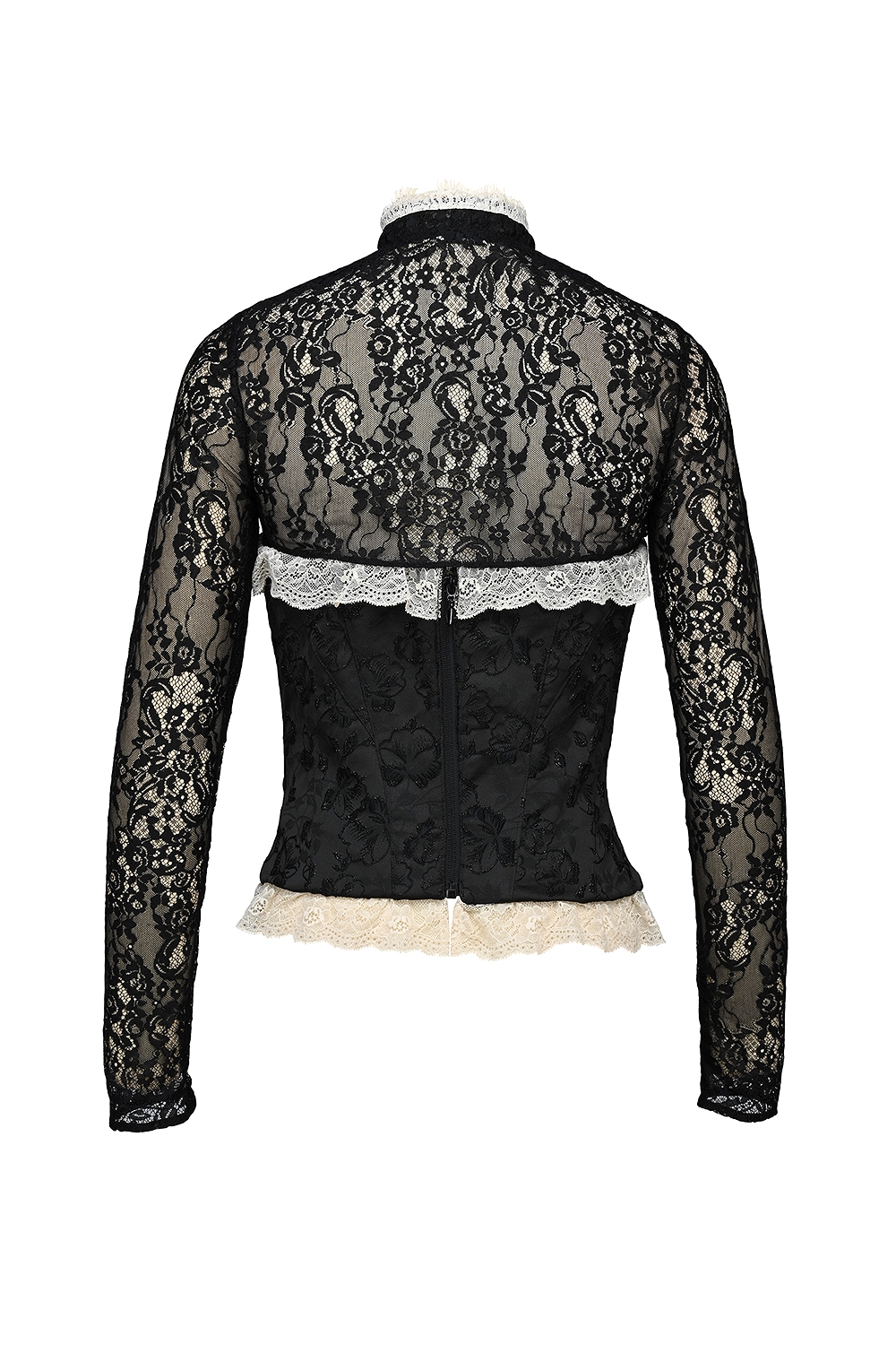 Perdita-Black Metallic Jacquard Corset & Bolero - SALE