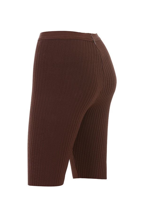 Verona-Chocolate Bandage Cycle Shorts