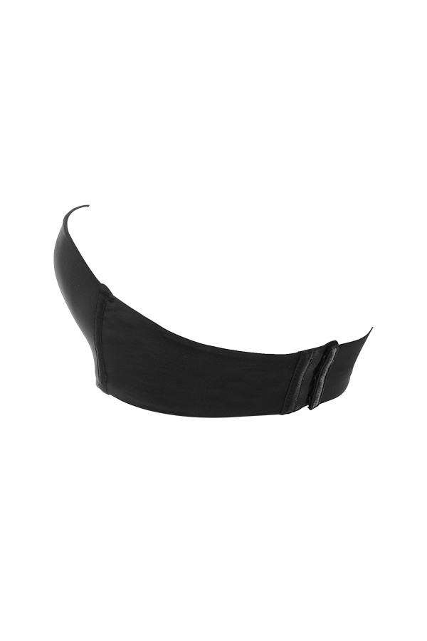 Smooth-Plain Molded Strapless Bra - Black