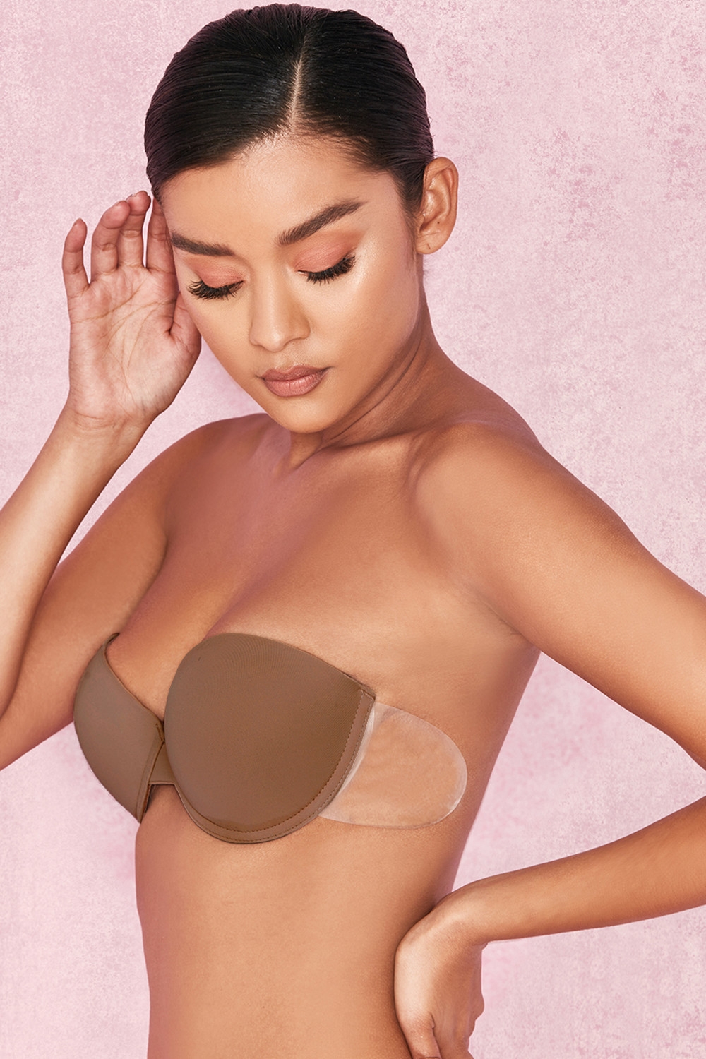 Boost Up-Ultimate Boost Invisible Bra - Caramel
