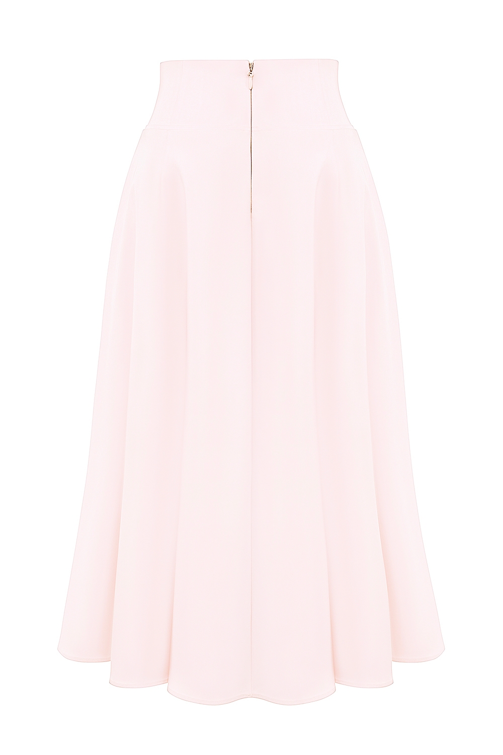 Rita-Ballerina Pink A-Line Midi Skirt