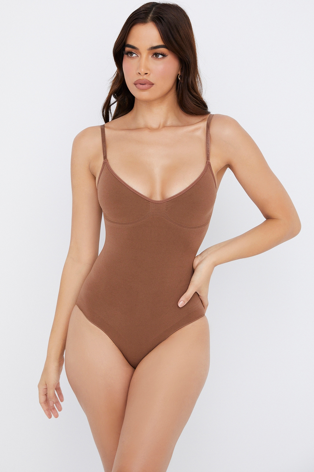 Sculpting Full Brief Bodysuit Mocha