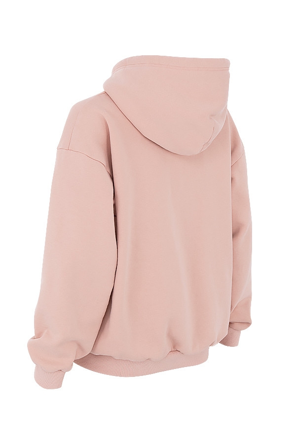 Storm-Blush Blush Zip Through Hoodie