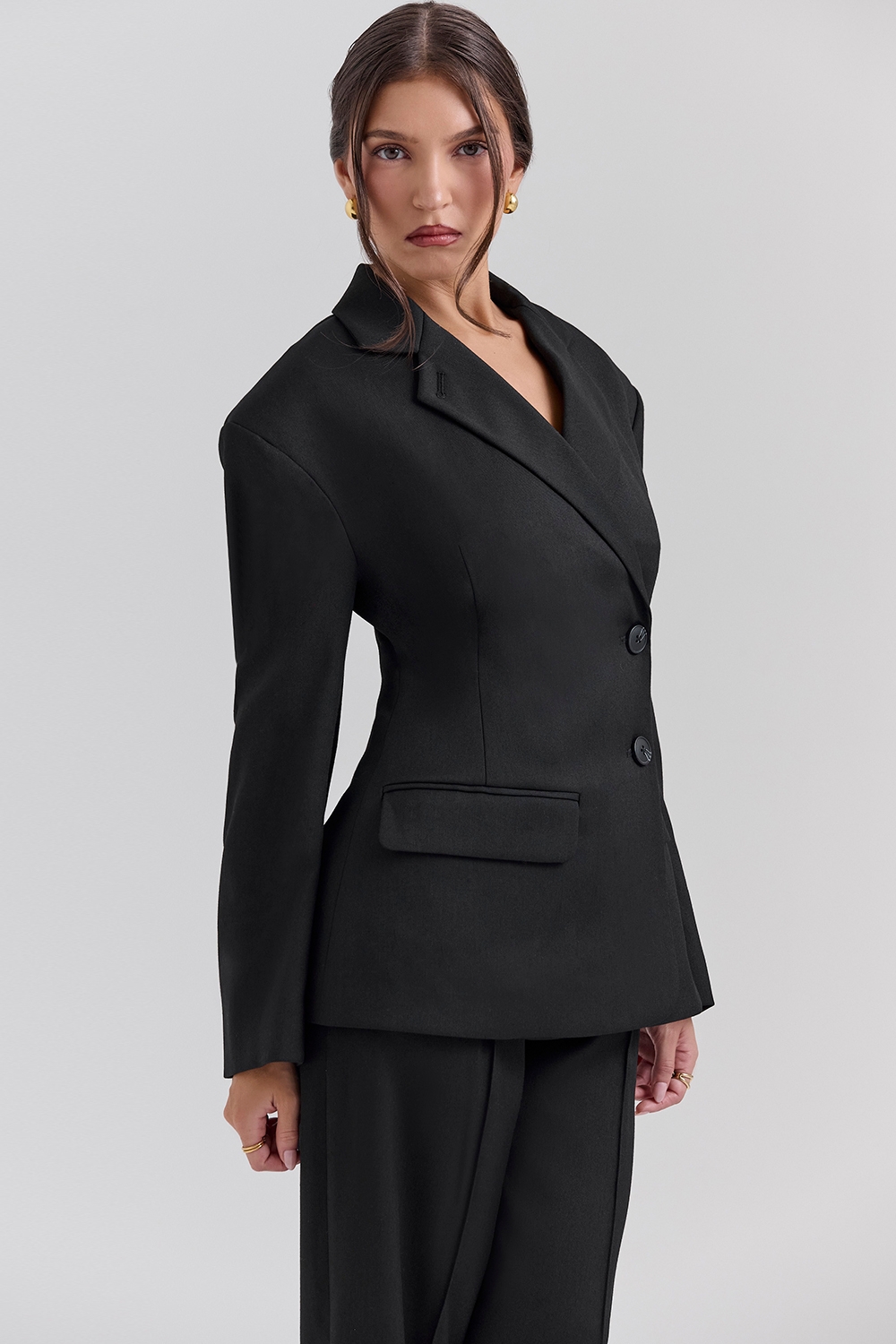 Hudson-Black Hourglass Blazer