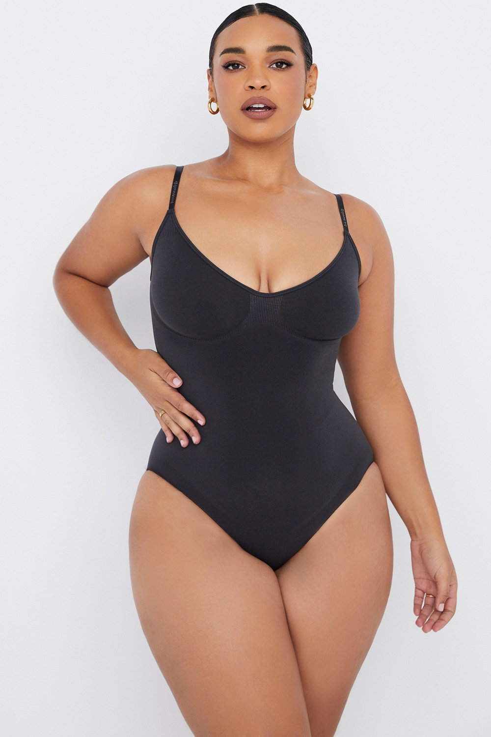 Sculpting Full Brief Bodysuit Ink