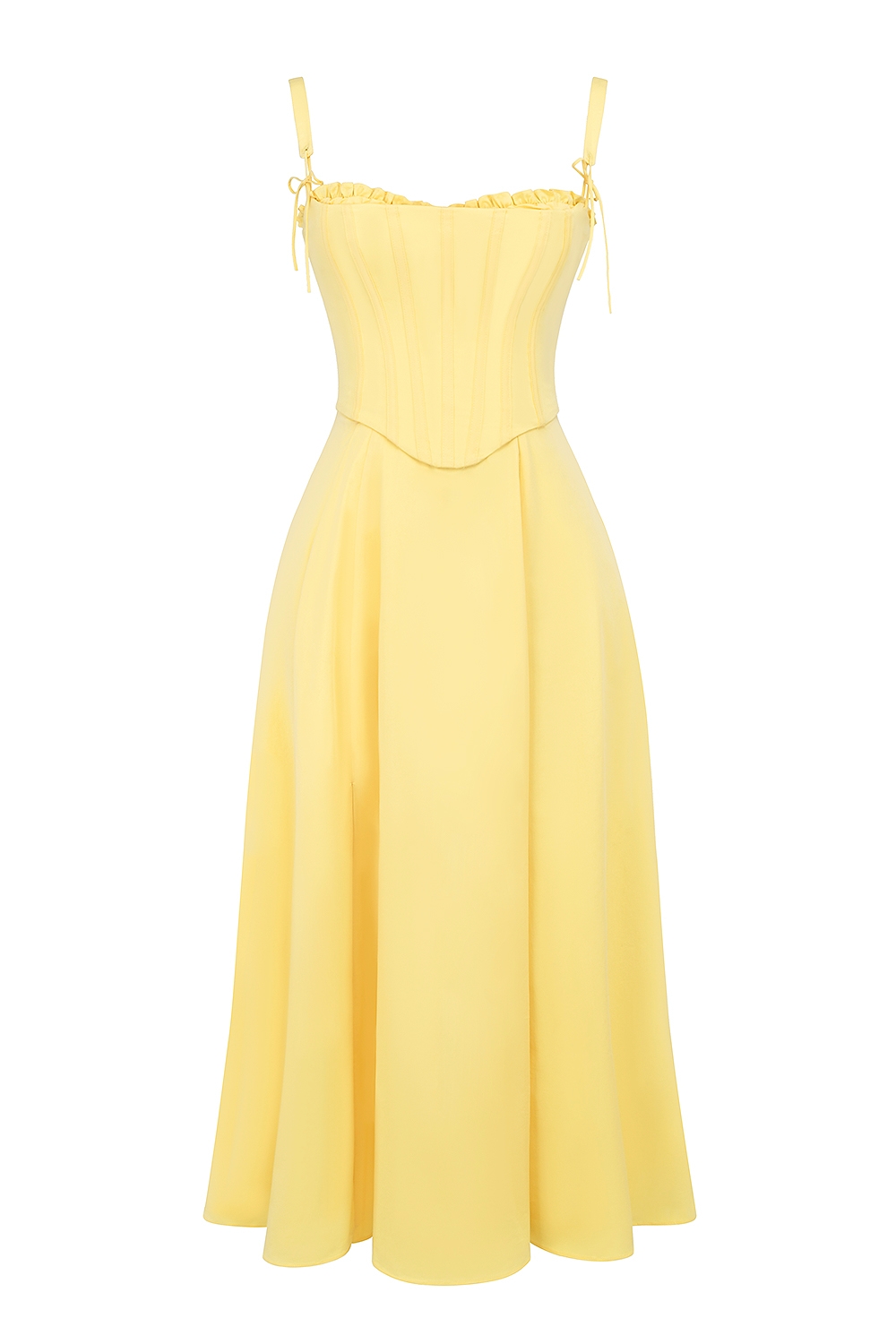 Clarabelle-Sunshine Cotton Midi Sundress