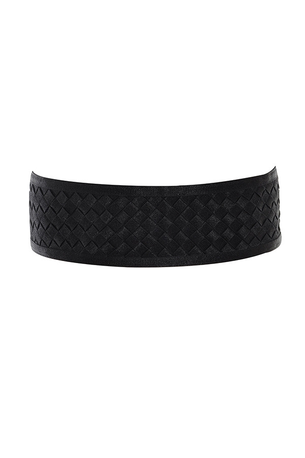 Candy-Black Waist Belt