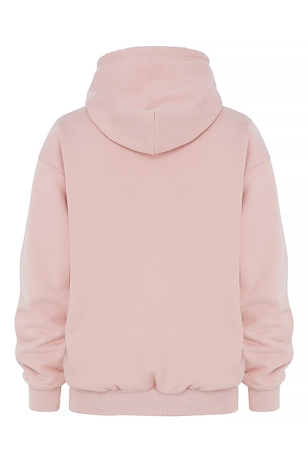 Halo-Blush Oversized Hoodie