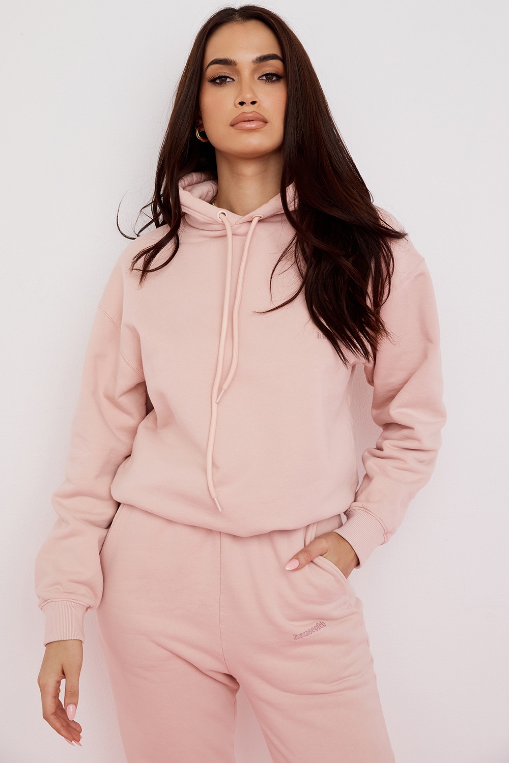 Halo-Blush Oversized Hoodie