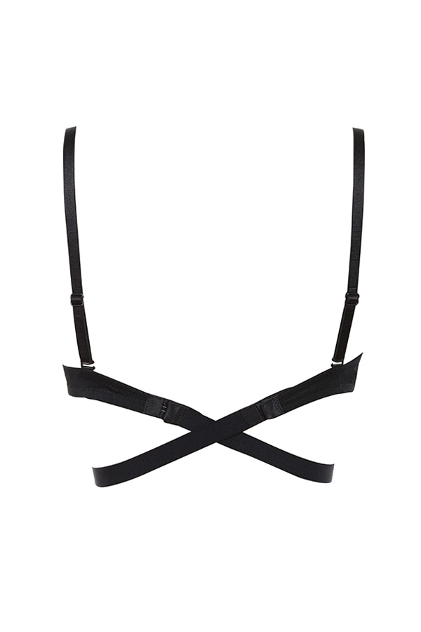 U Bra-Multi Position Adjustable Bra - Black