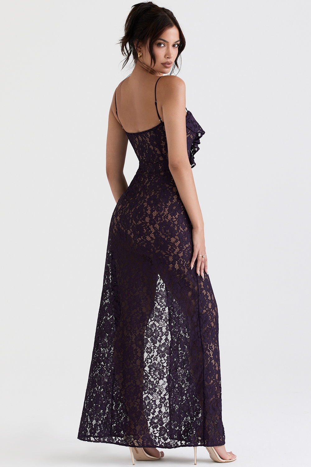 Malia-Night Shade Lace Maxi Dress