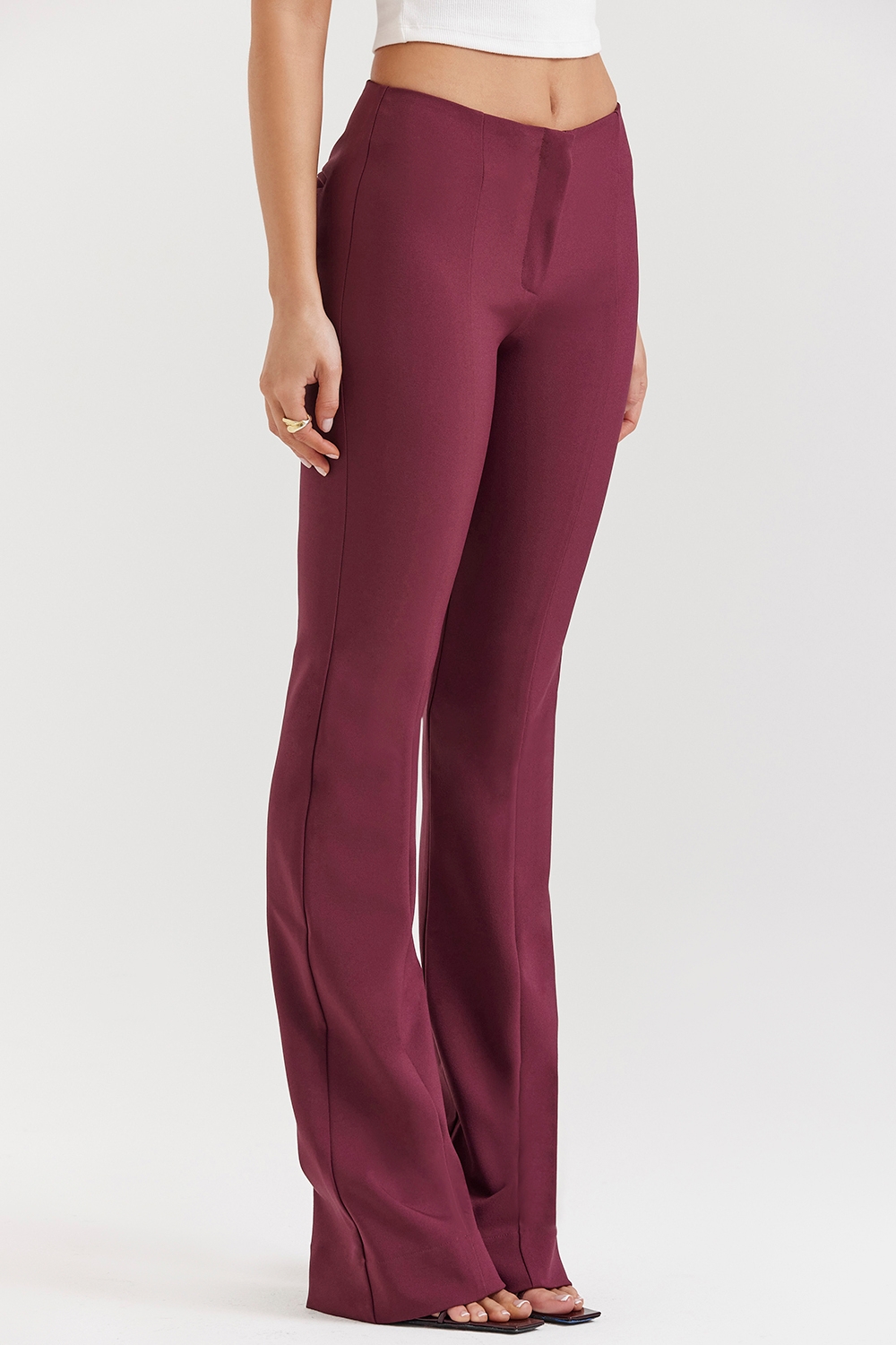 Lillie-Wine Trousers