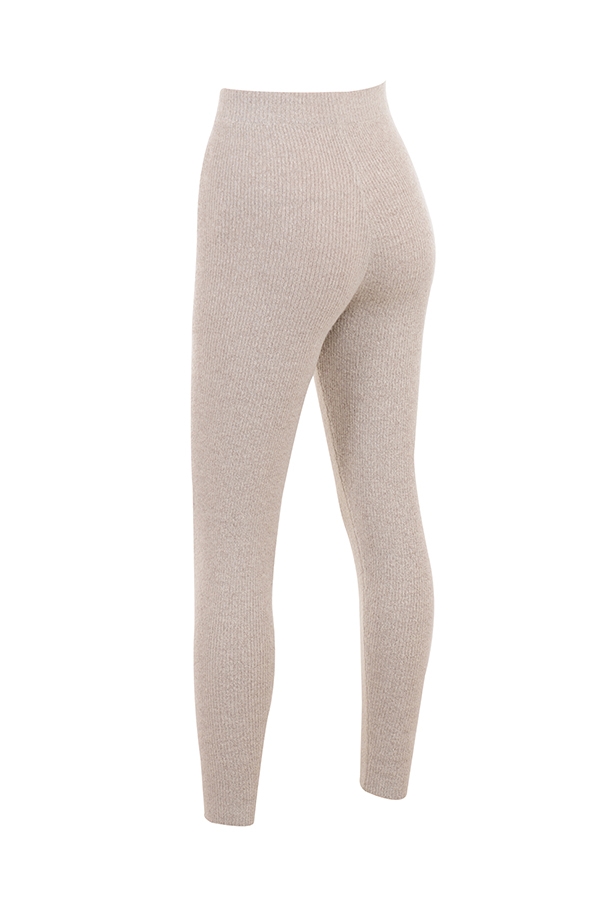 Sydney-Opal Ribbed Knit Leggings - SALE