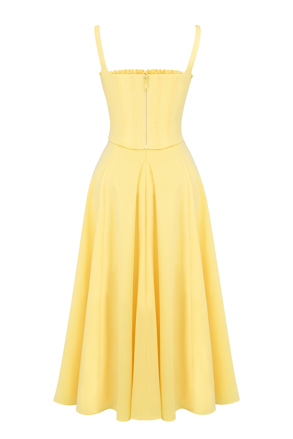 Clarabelle-Sunshine Cotton Midi Sundress