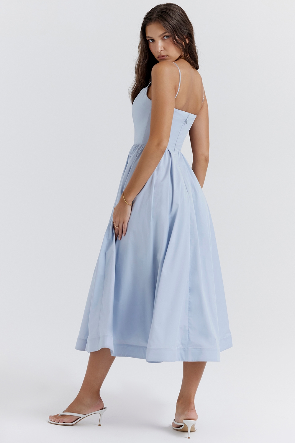 Lolita-Soft Blue Corset Sundress