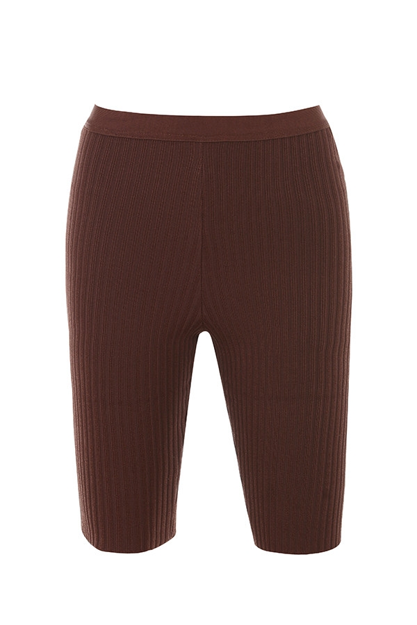 Verona-Chocolate Bandage Cycle Shorts