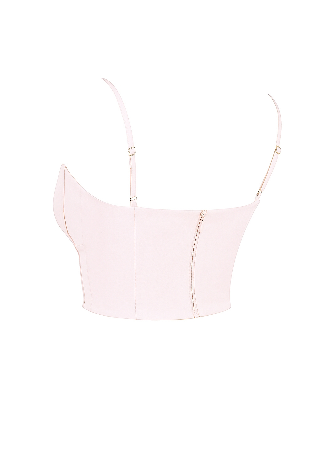 Pabla-Ballerina Pink Cropped Bralette Top