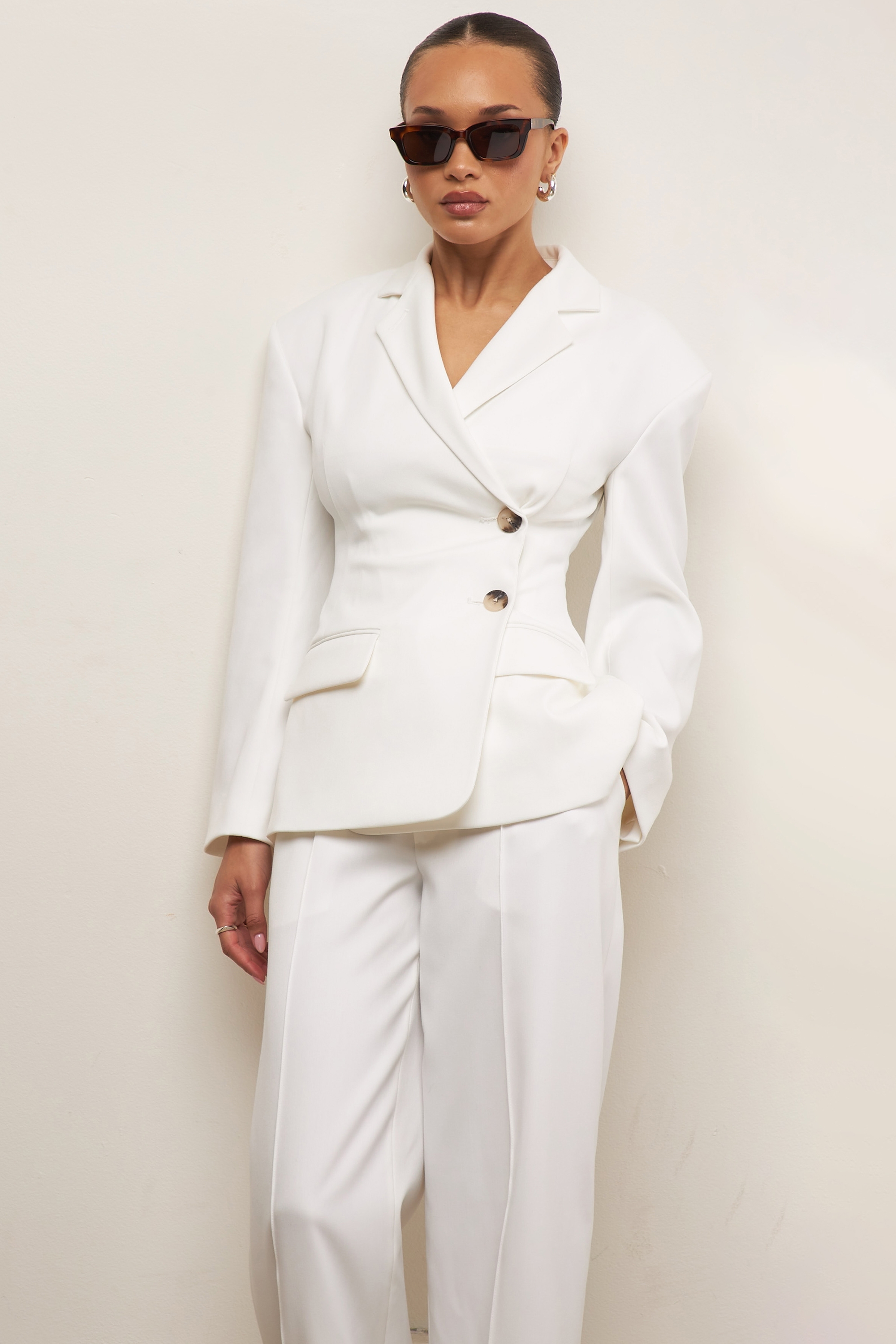 Hudson-White Hourglass Blazer
