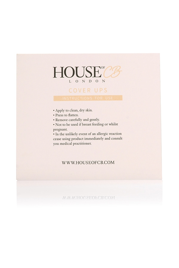 Set of 4 Beige Round Shape Nipple Covers