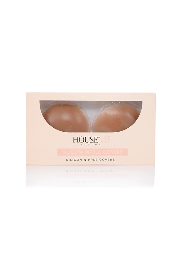 Silicon Reusable Nipple Covers - Caramel