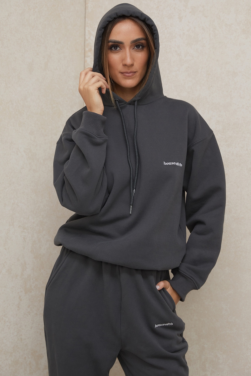 Halo-Charcoal Oversized Hoodie