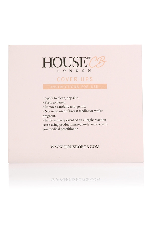 Set of 4 Beige Flower Nipple Covers