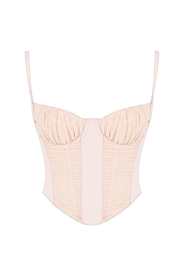 Rochelle-Peony Gathered Corset