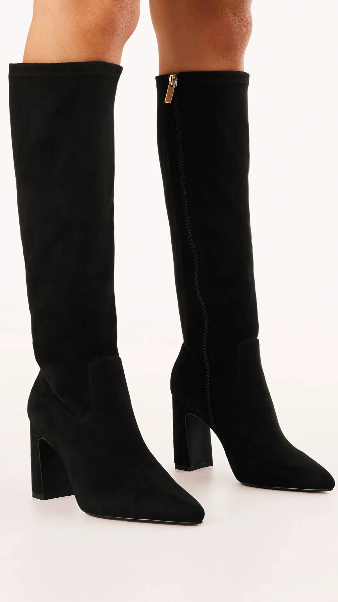 Freddy Boots - Black Suede