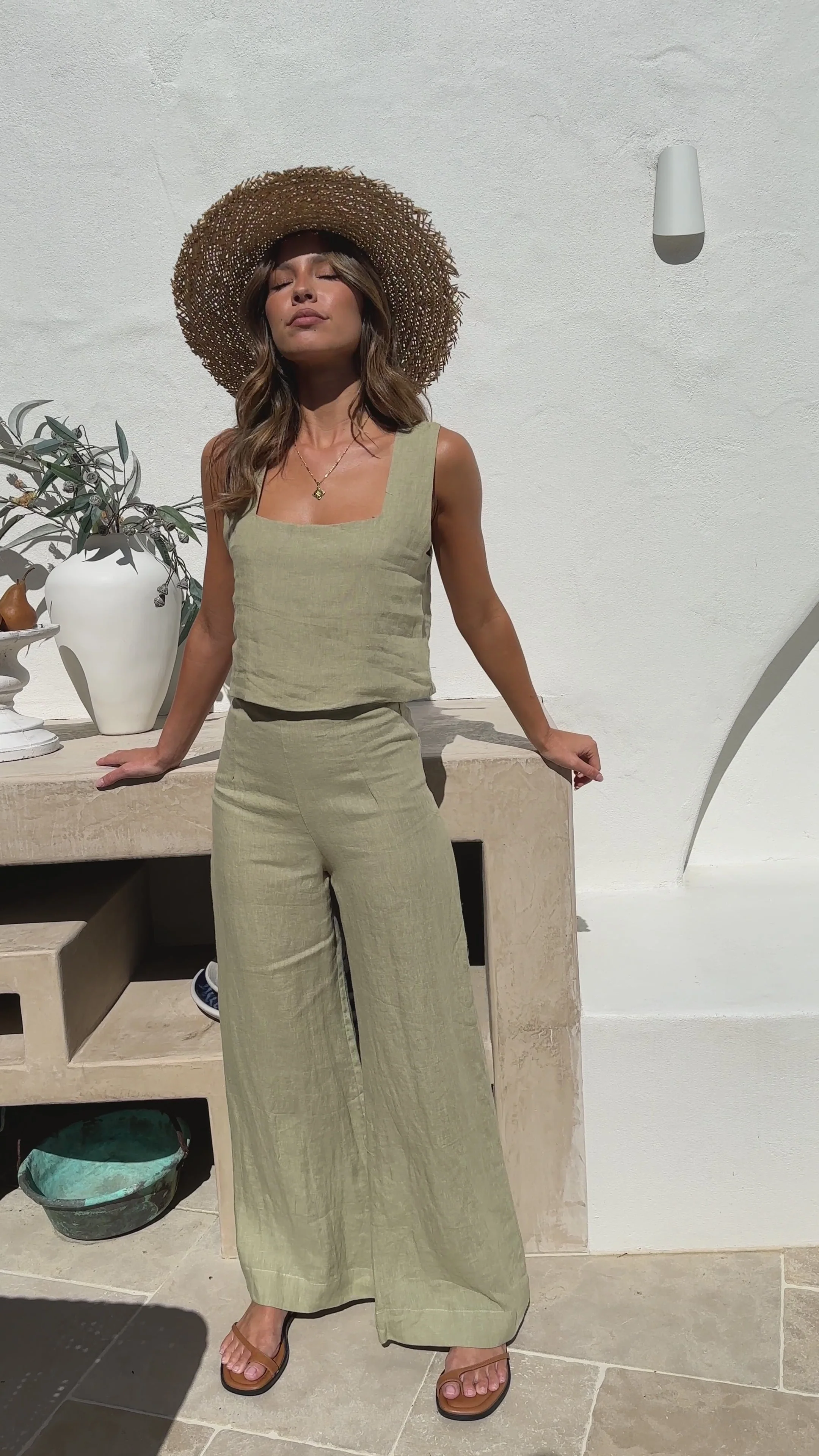 Karah Pants - Sage