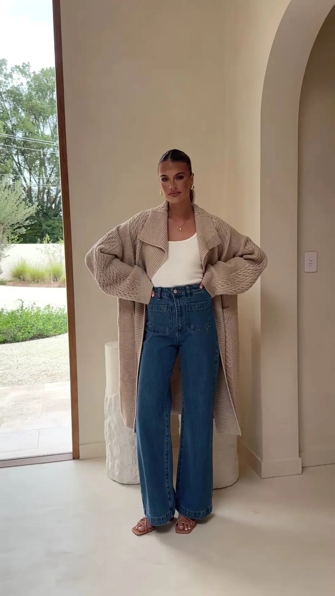 Sana Cardigan - Beige