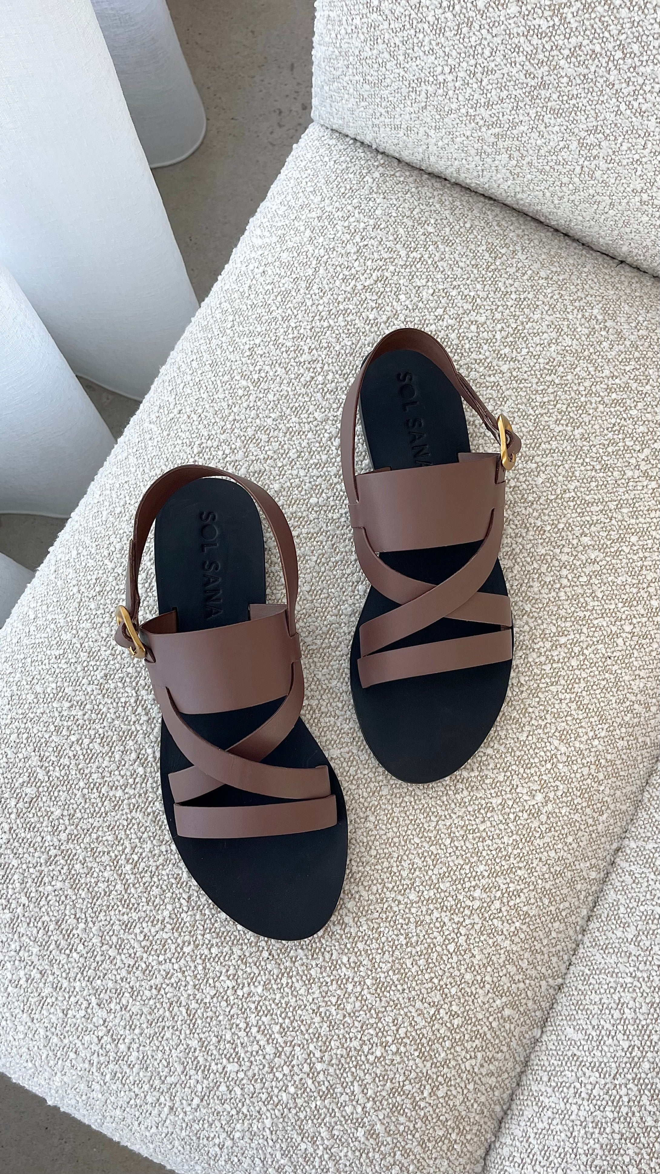 Sol Sana Palermo Sandal - Cocoa