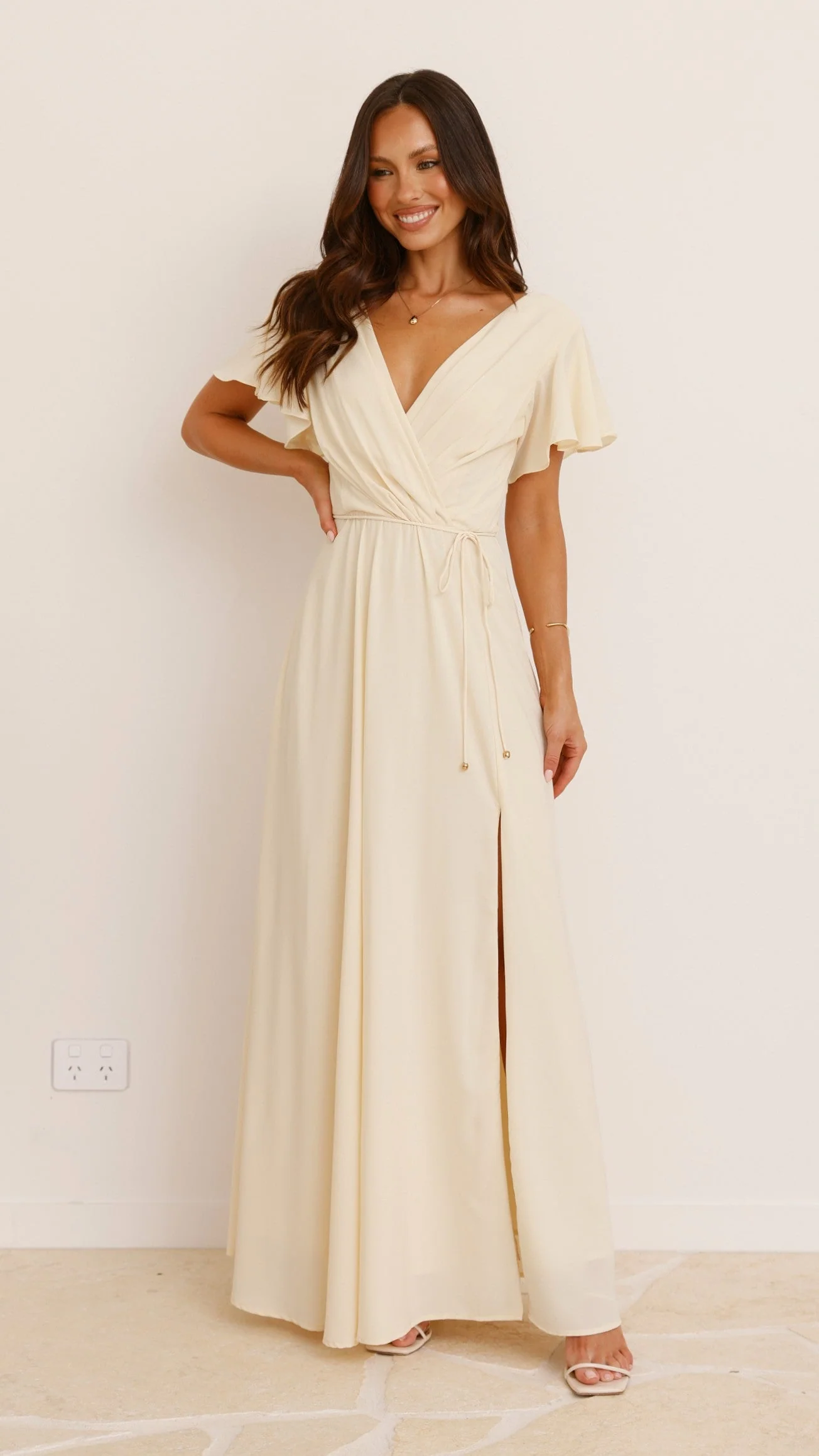 Charlize Maxi Dress - Yellow
