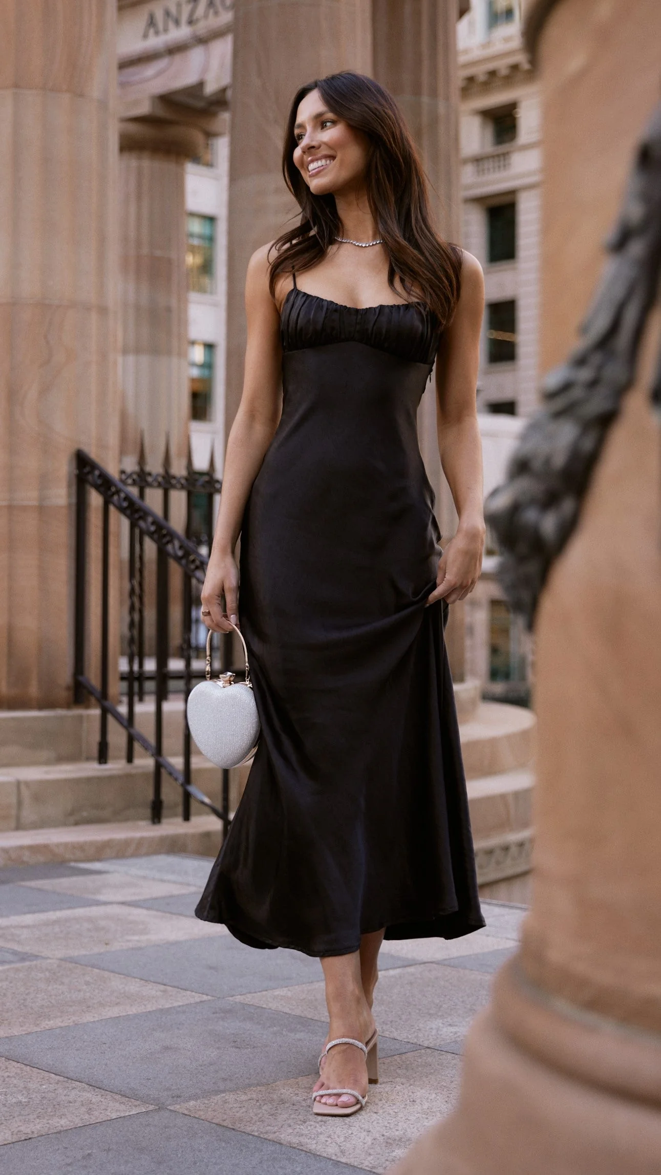 Rue Maxi Dress - Black