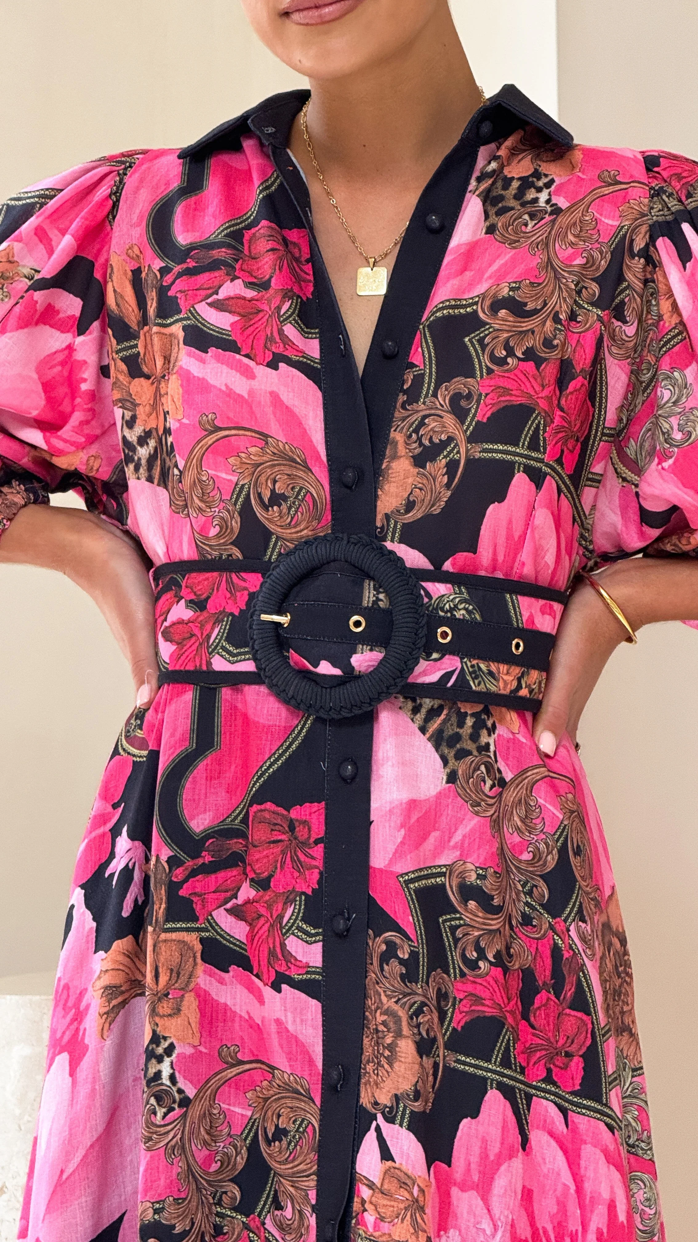 Lucinda Maxi Dress - Pink