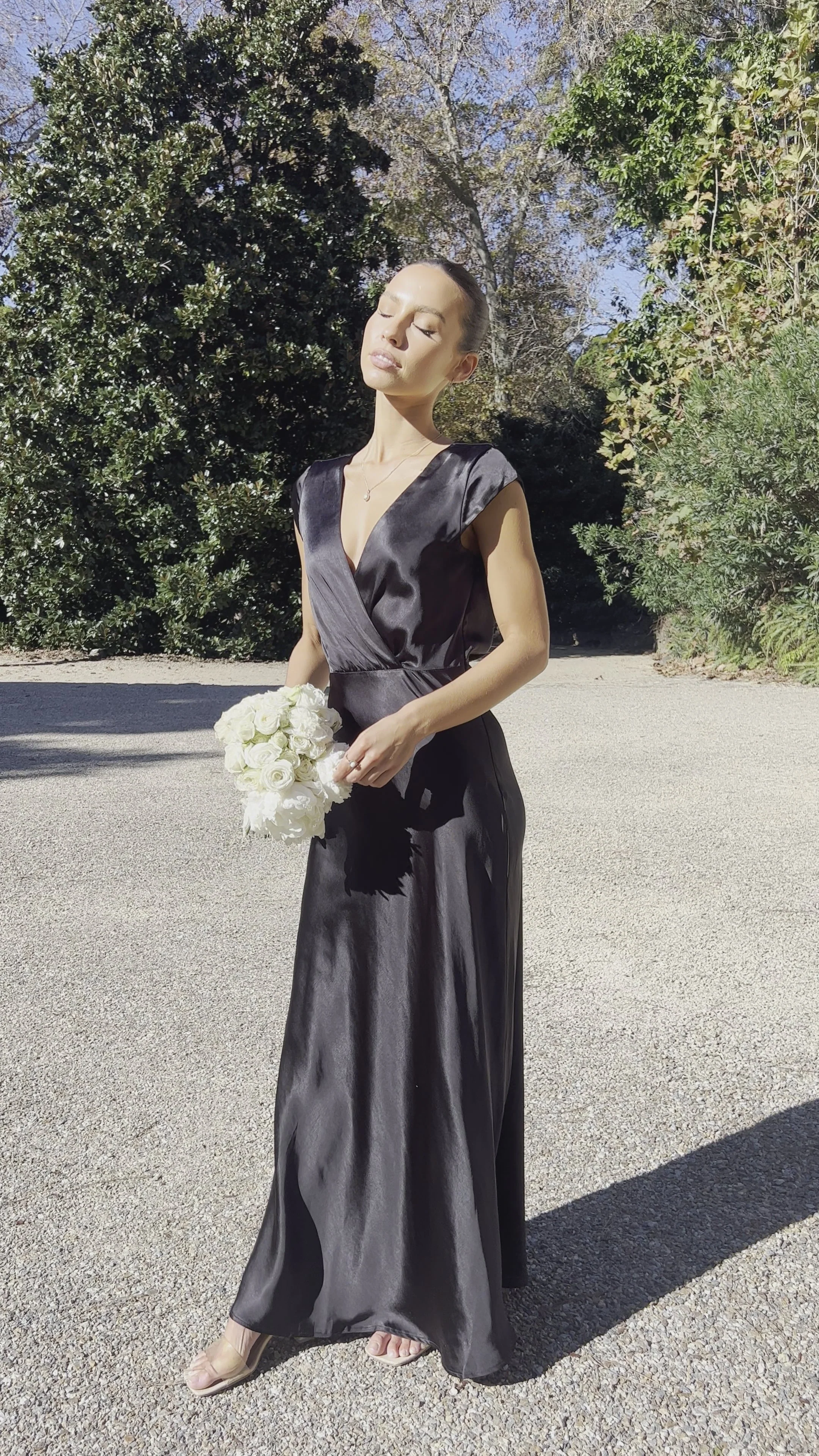 Selma Maxi Dress - Black