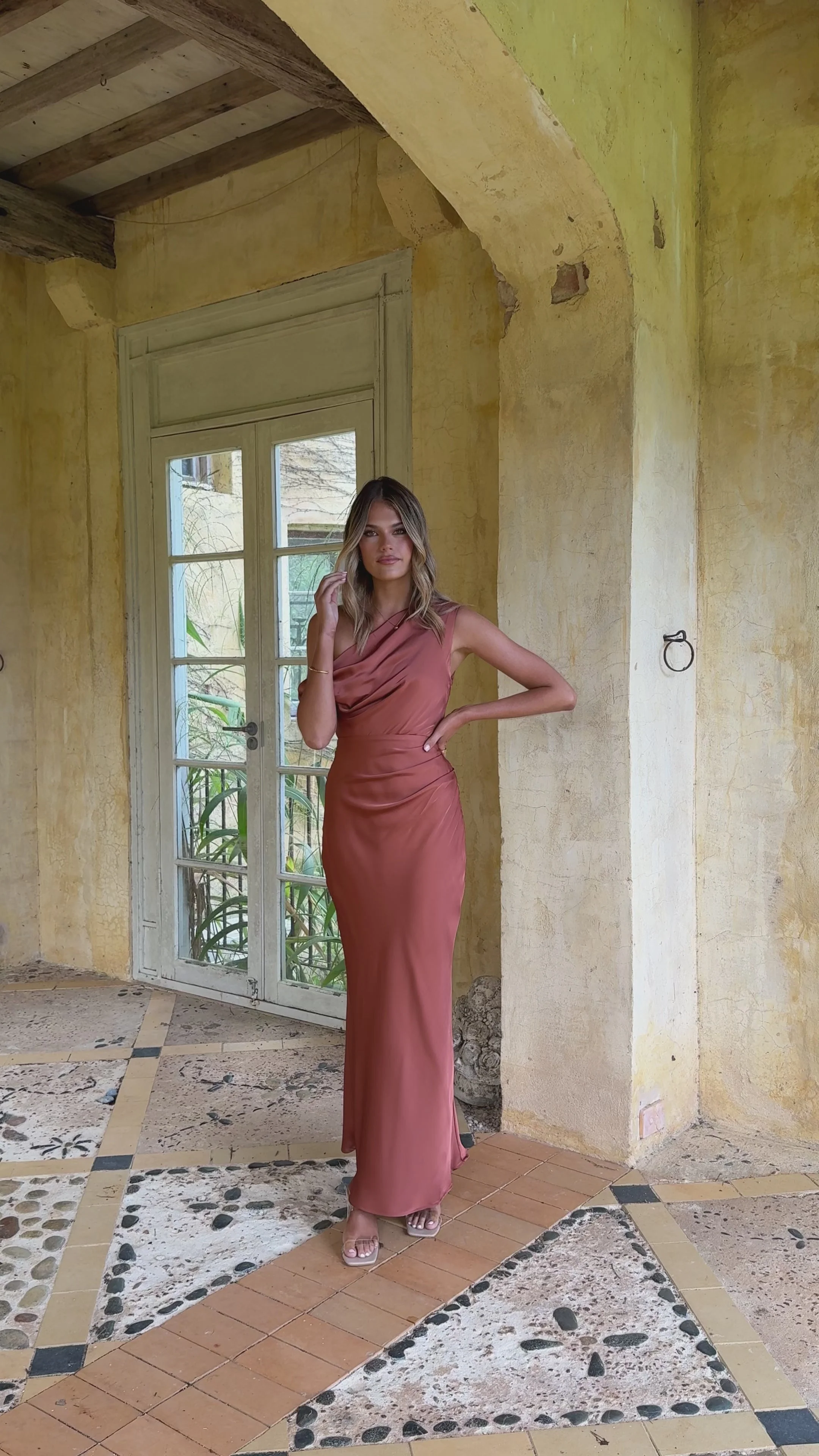Gigi Maxi Dress - Copper