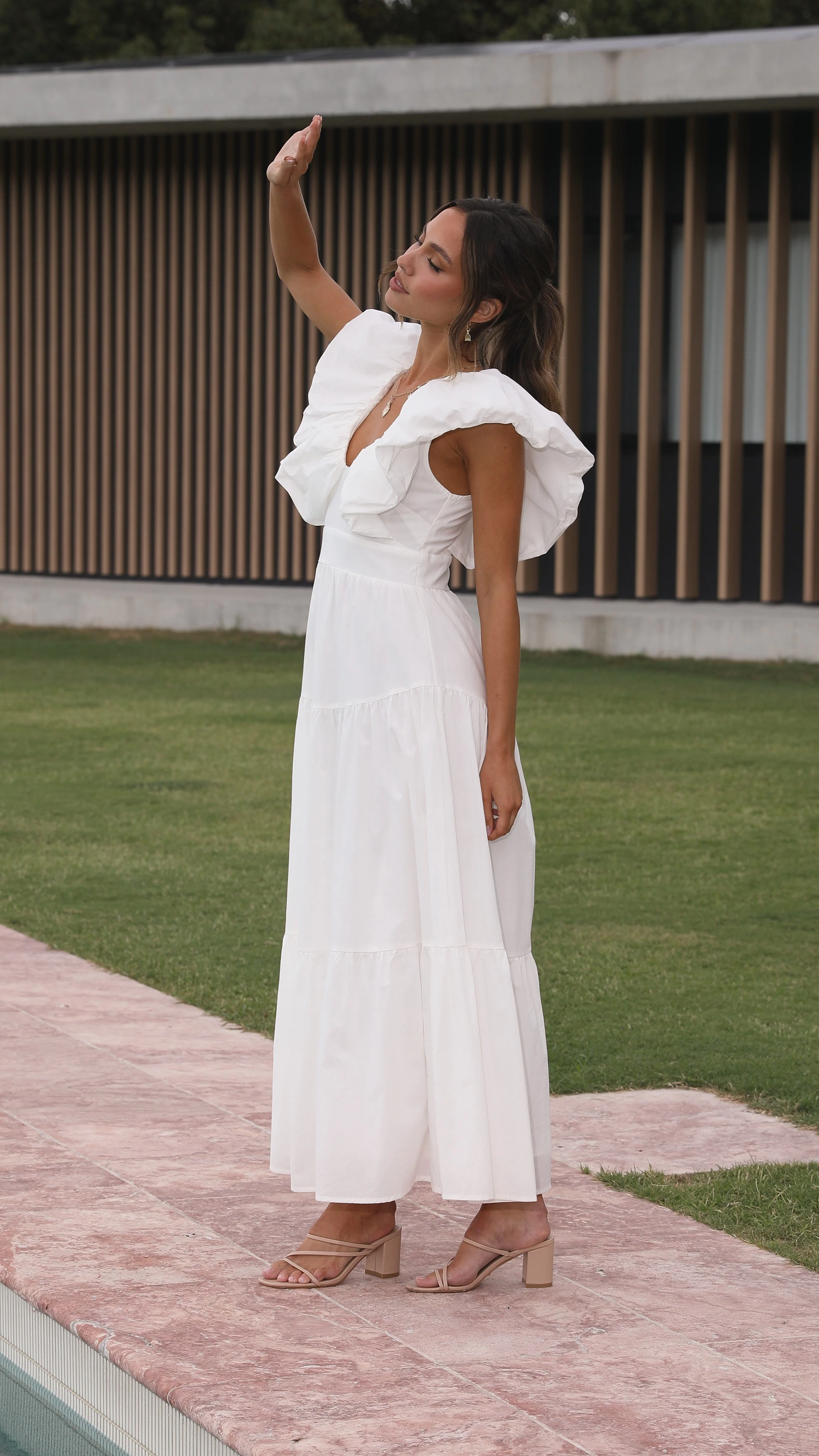 Emma Maxi Dress - White