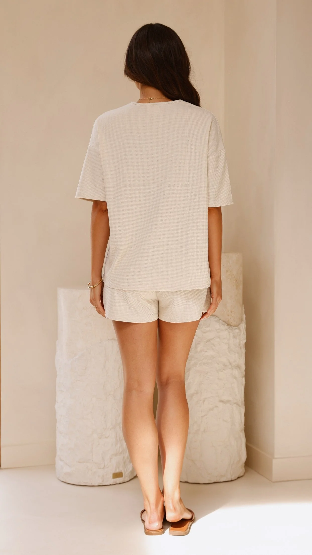 Jeremy Waffle Set - Beige