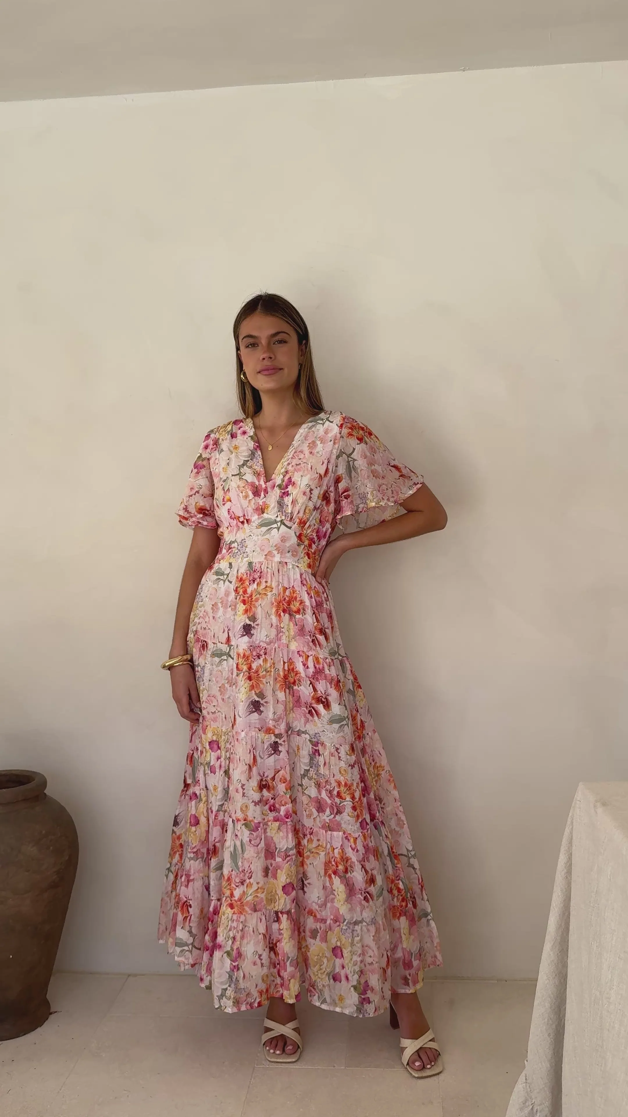 Jana Maxi Dress - Spring Floral