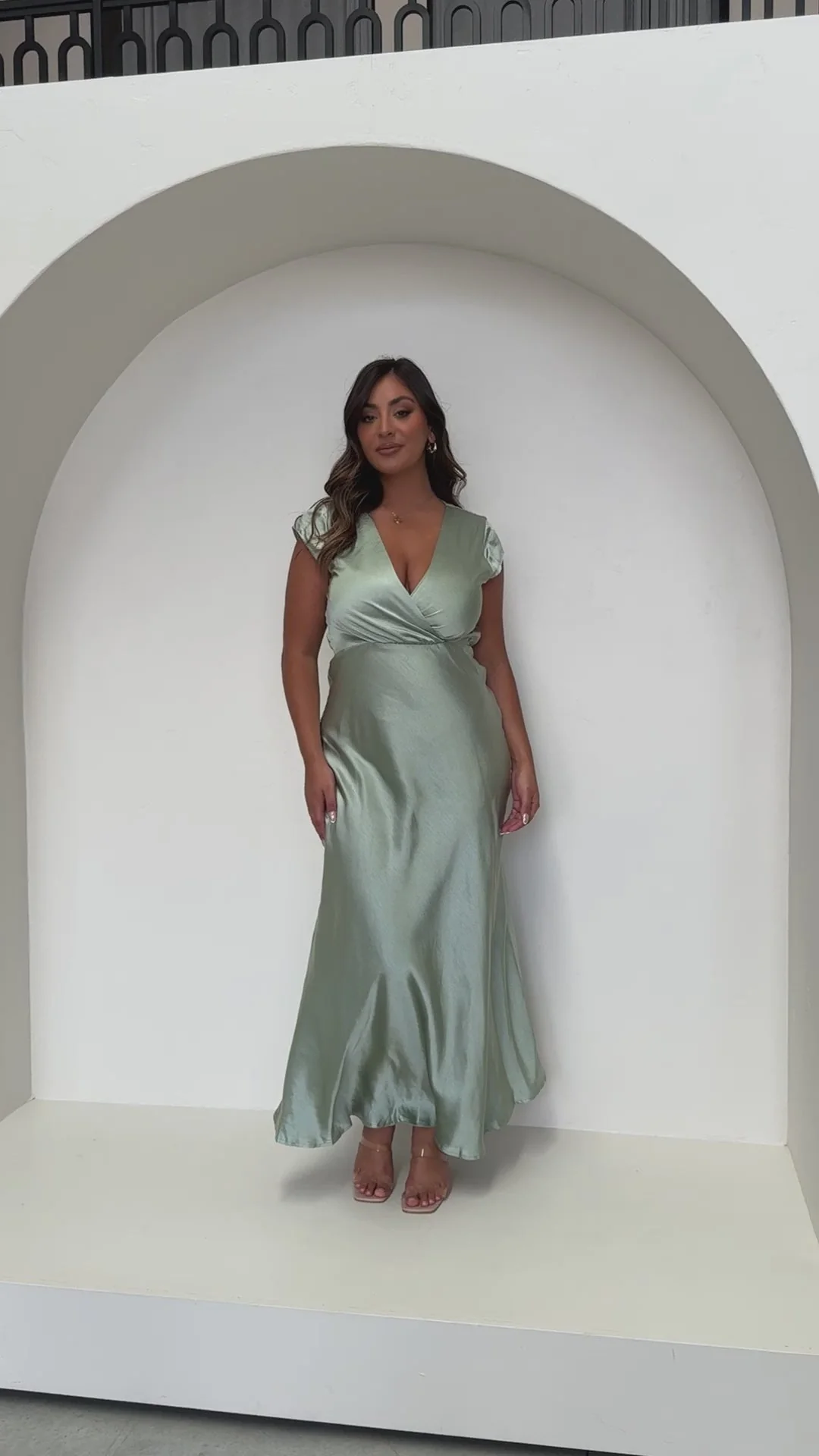 Selma Maxi Dress - Sage