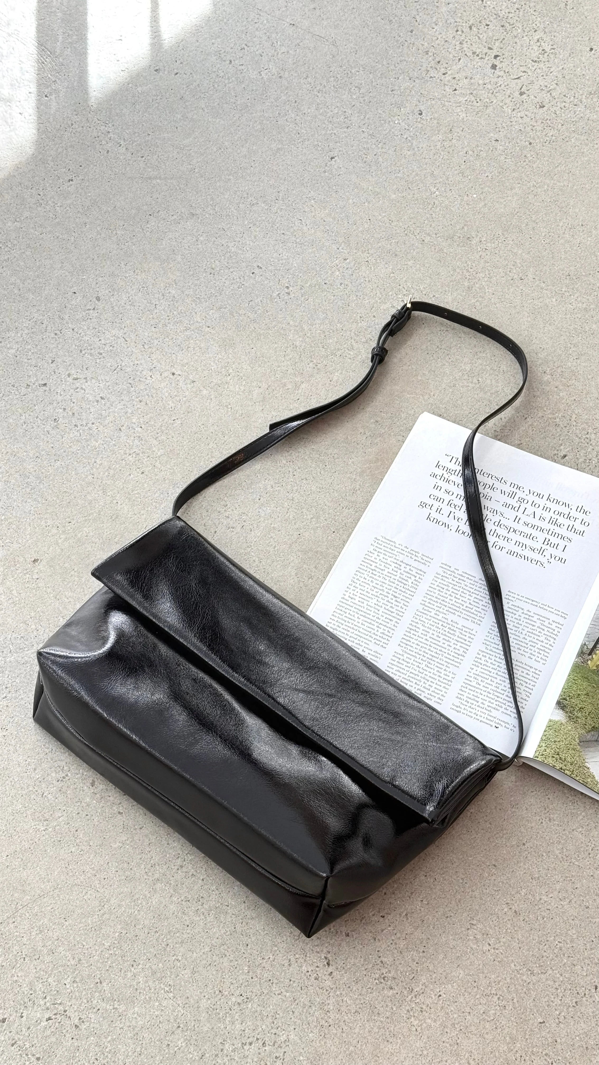 Rylee Clutch Bag - Black