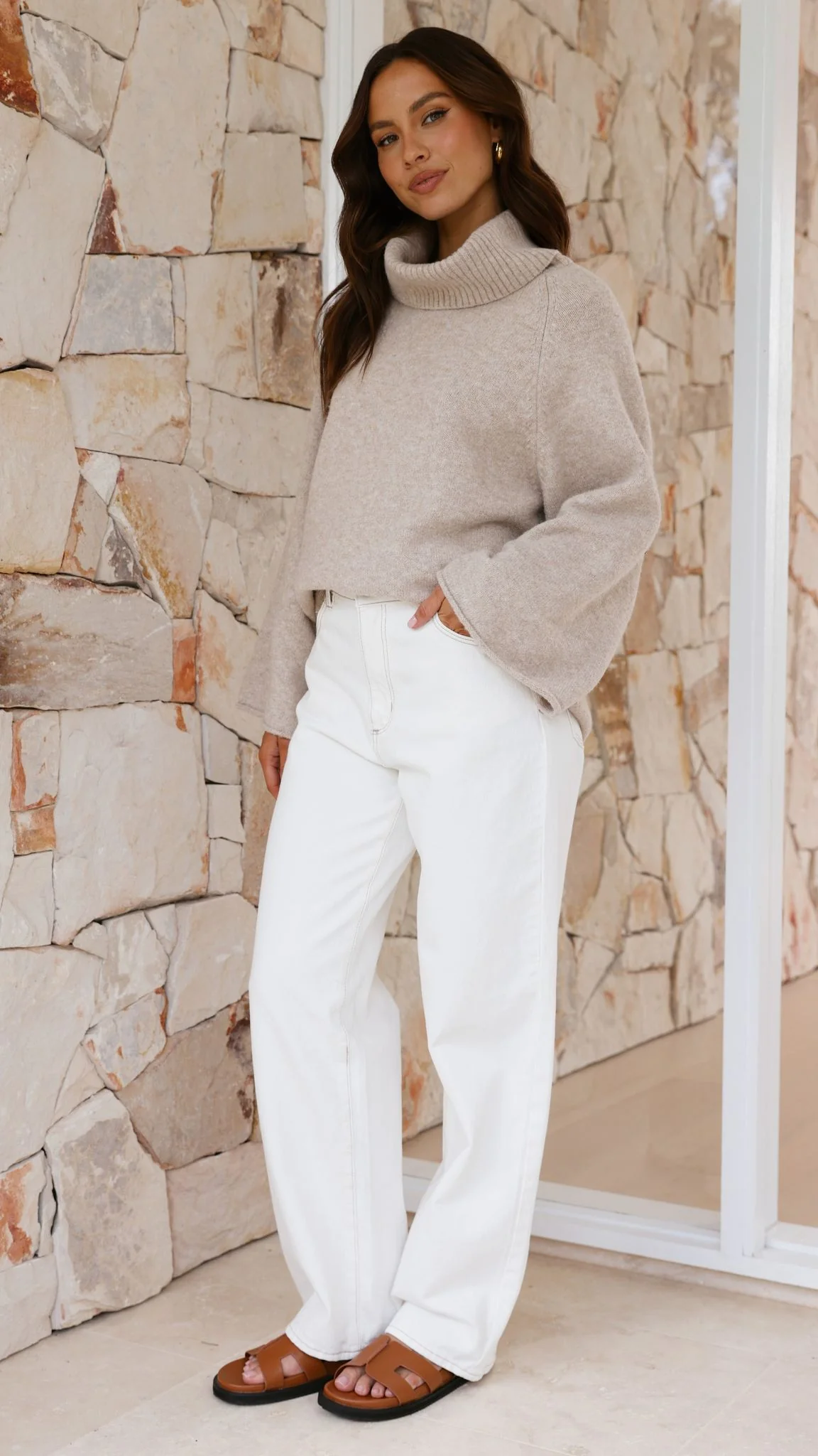 Jacques Knitted Jumper - Oatmeal