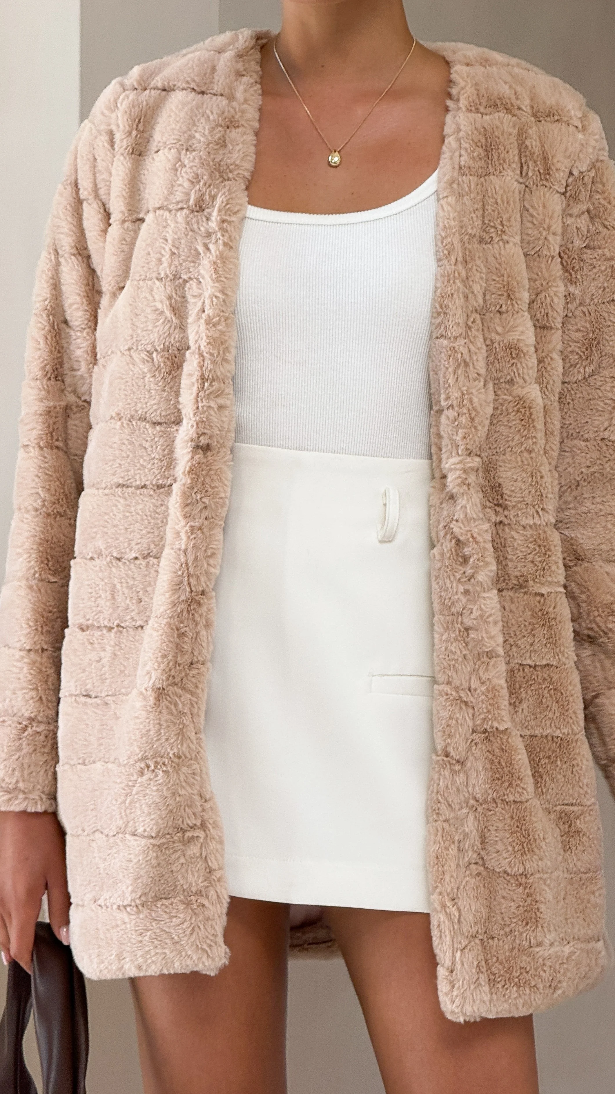 Tully Longline Jacket - Camel