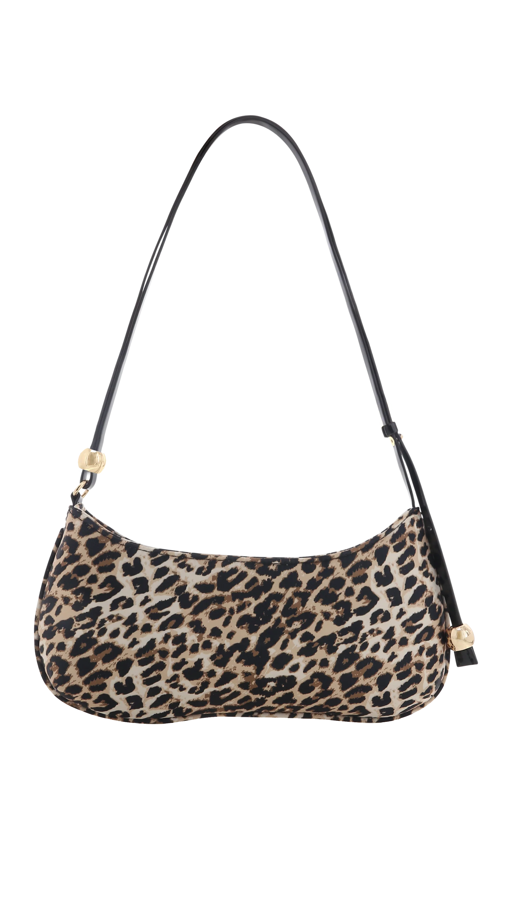 Rosabelle Shoulder Bag - Leopard Satin