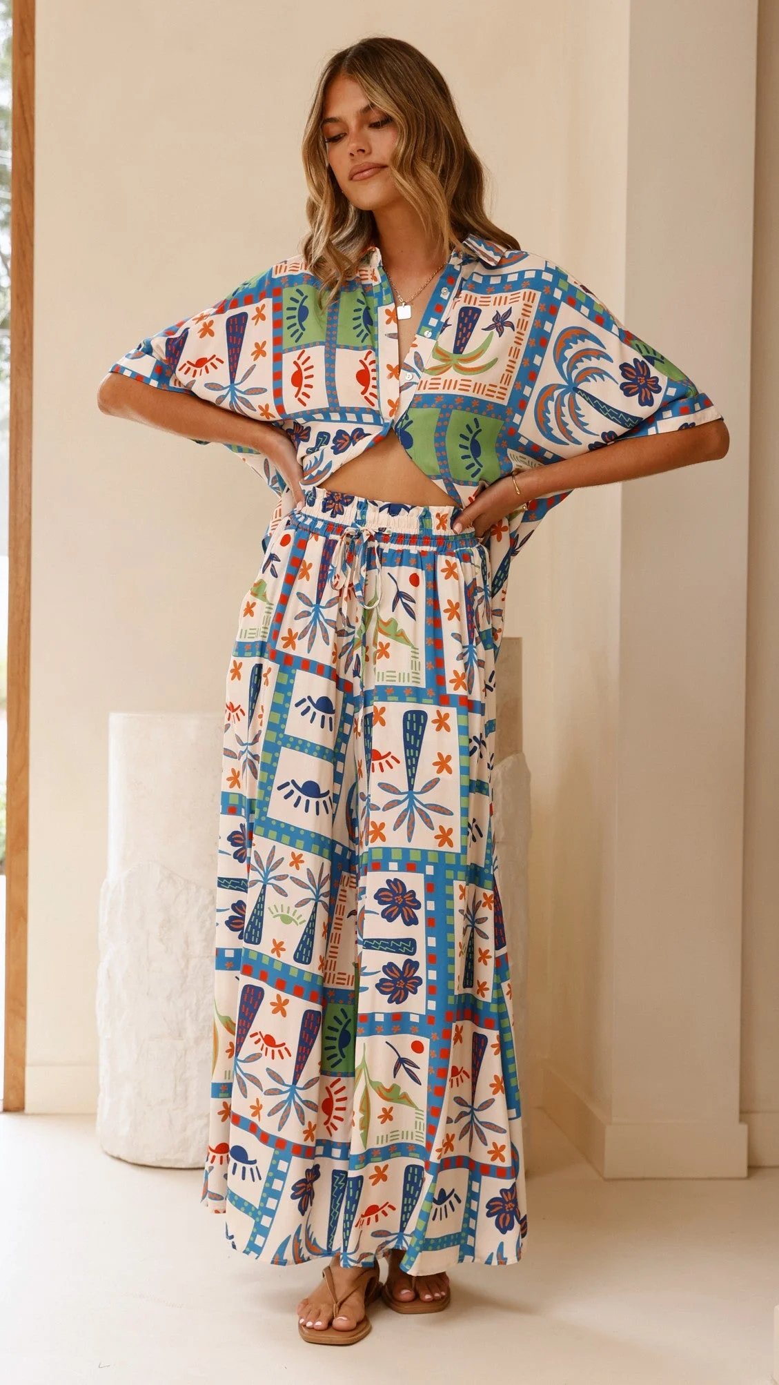 Daley Button Up Shirt - Lorelei Collection