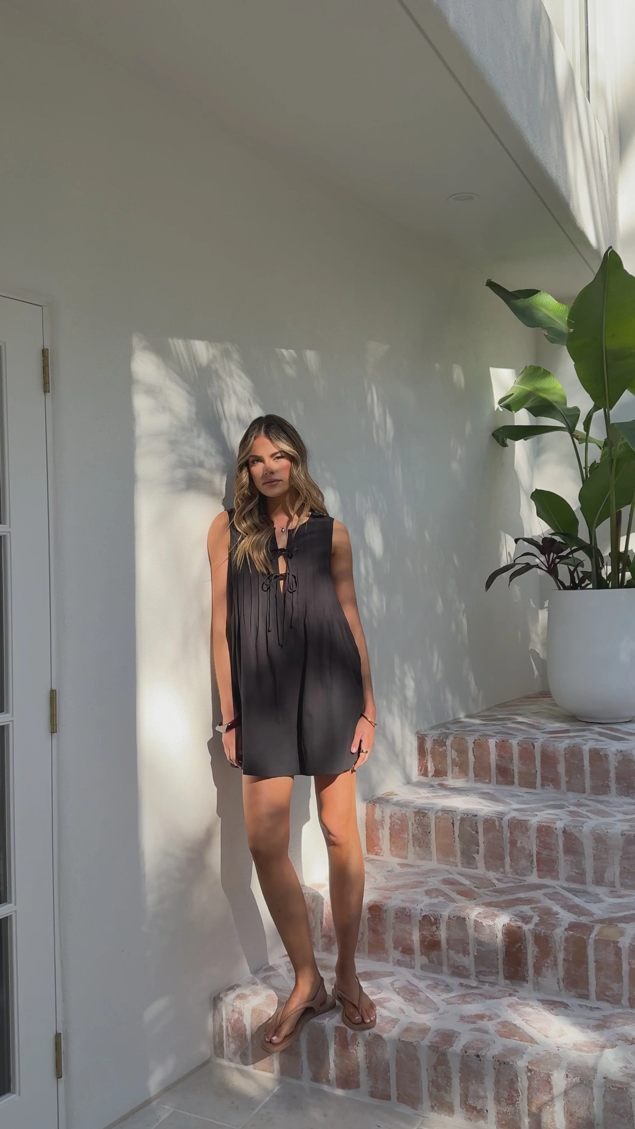 Sahara Mini Dress - Black