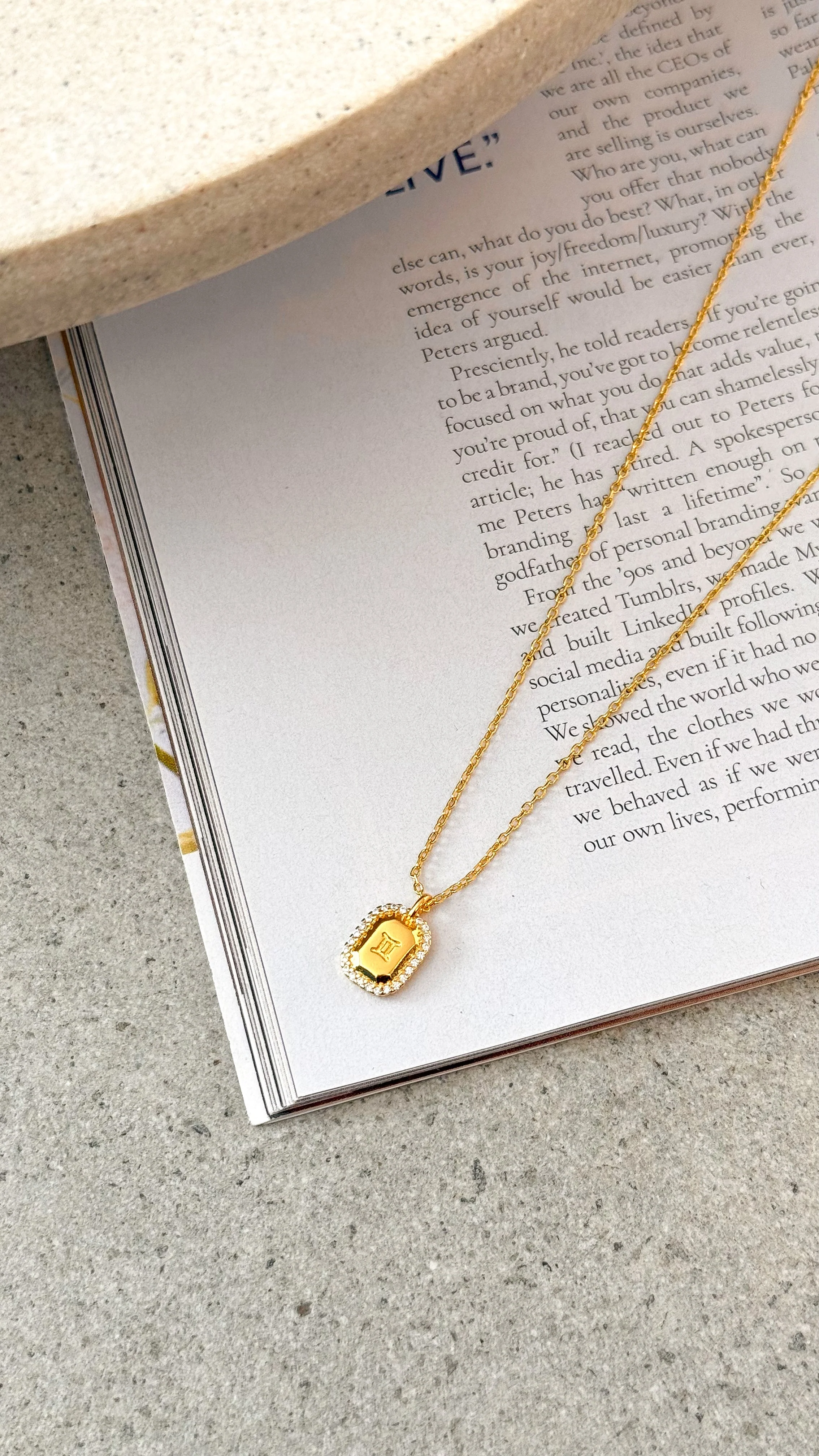 Zodiac Necklace - Gemini