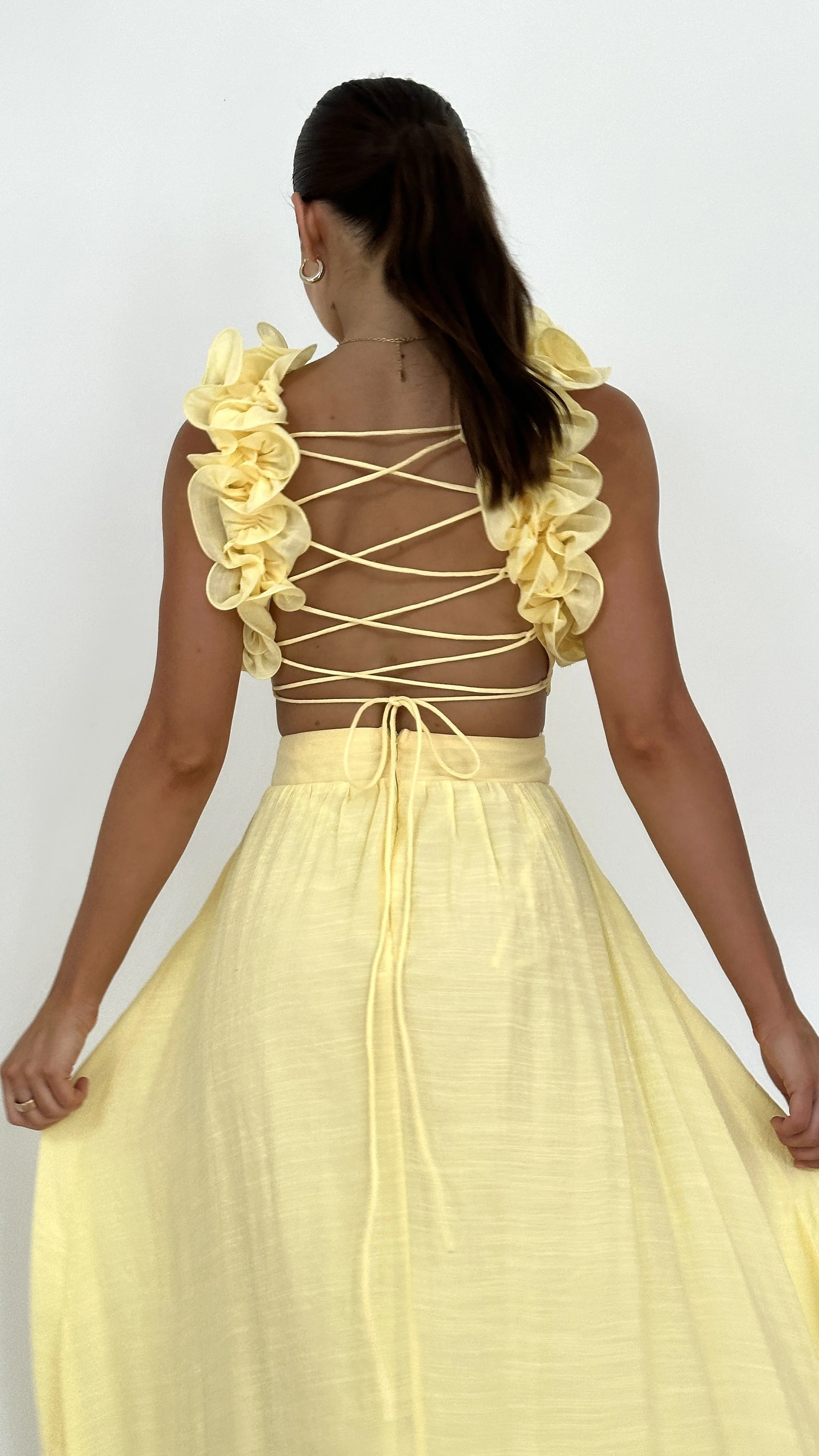 Galilhai Maxi Dress - Yellow